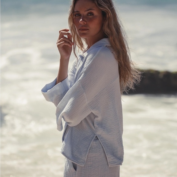 Echo Mini Shirt - Baby Blue - *NWT* - One Size - Picture 5 of 11